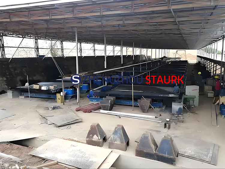 China Wet shaking table for gold copper tin separator China staurk